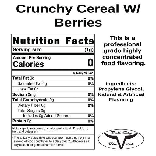 Crunchy Cereal W/ Berries Flavor-FW