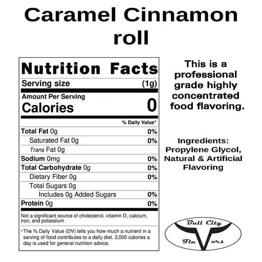 Caramel Cinnamon Roll Flavor-FW