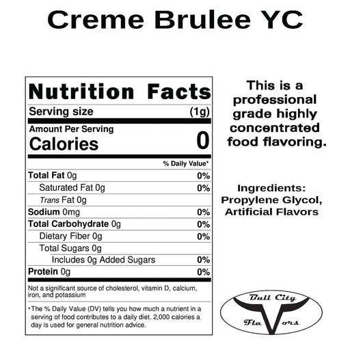 Creme Brulee YC Flavor-INW