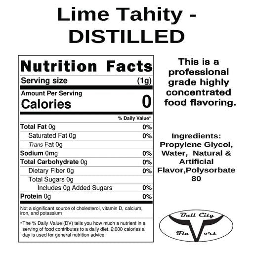 Lime Tahity - DISTILLED Flavor-FA
