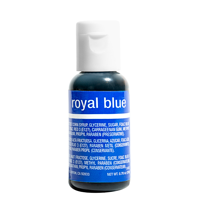 Royal Blue Chefmaster Liqua-Gel 0.7oz