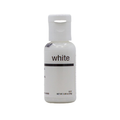 White Chefmaster Liqua-Gel 0.9oz