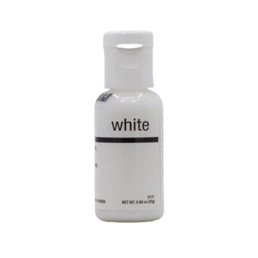 White Chefmaster Liqua-Gel 0.9oz
