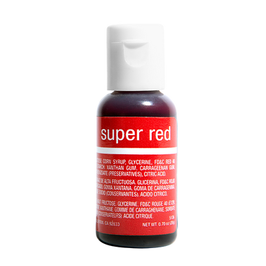 Super Red Chefmaster Liqua-Gel 0.7oz