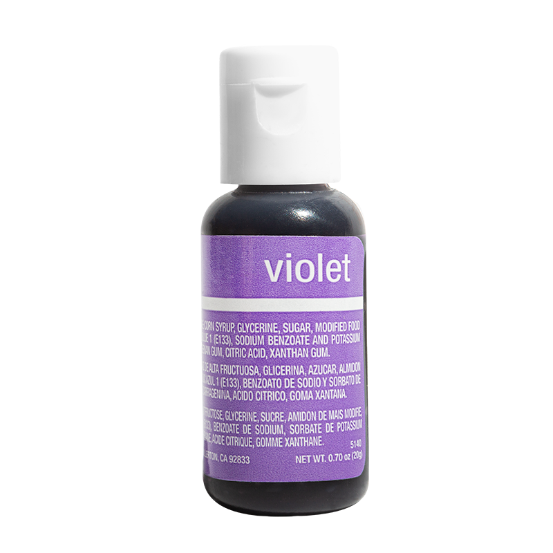 Violet Chefmaster Liqua-Gel 0.7oz