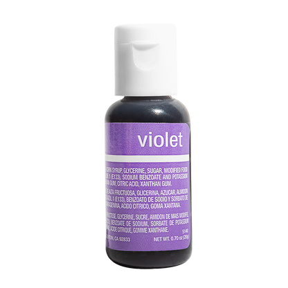 Violet Chefmaster Liqua-Gel 0.7oz