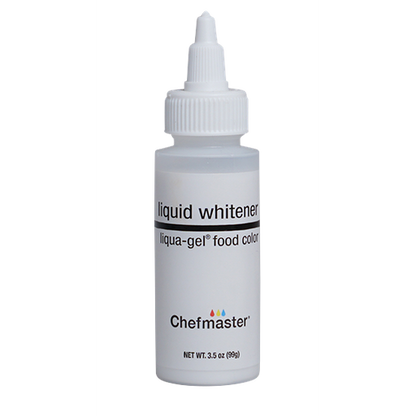 White Chefmaster Liqua-Gel 3.5oz