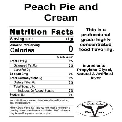 Peach Pie and Cream Flavor-WF