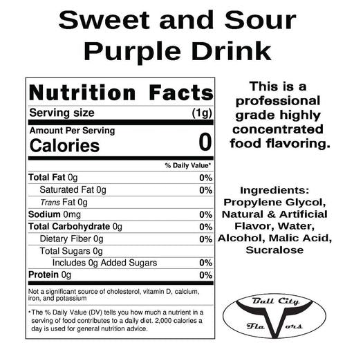 Sweet and Sour Purple Drink Flavor-WF