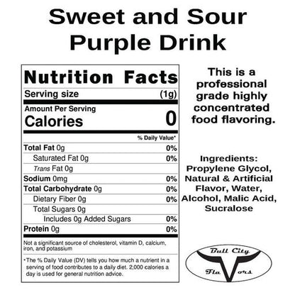 Sweet and Sour Purple Drink Flavor-WF
