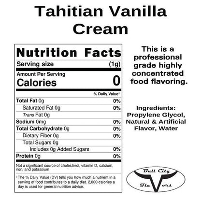 Tahitian Vanilla Cream Flavor-WF