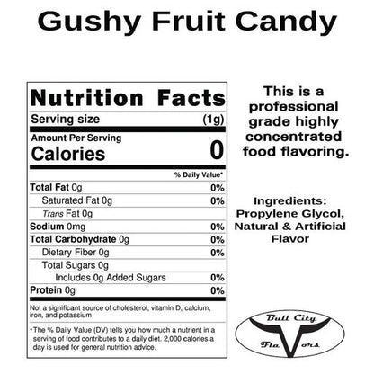 Gushy Fruit Candy Flavor-SC-WF