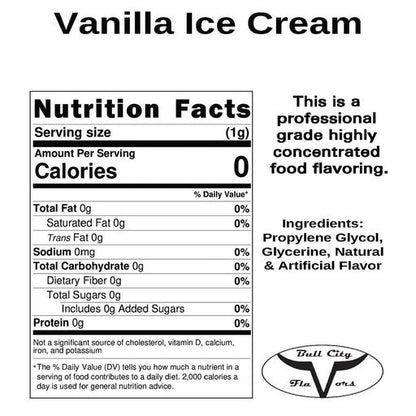 Vanilla Ice Cream Flavor-SC-WF