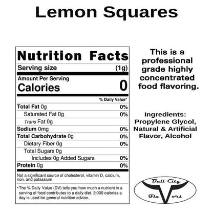 Lemon Squares Flavor-SC-WF