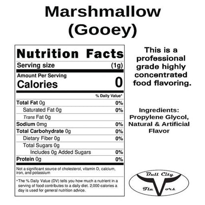 Marshmallow (Gooey) Flavor-SC-WF