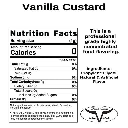 Vanilla Custard Flavor-SC-WF