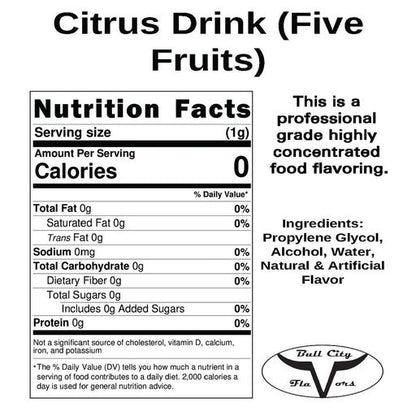 Citrus Drink (Five Fruits) Flavor-WF