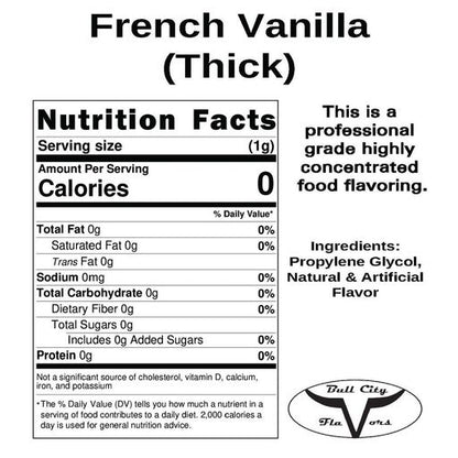 French Vanilla (Thick) Flavor-SC-WF
