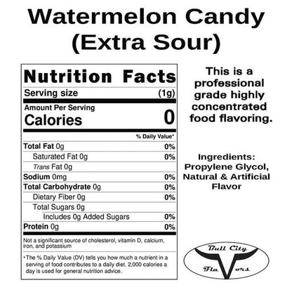 Watermelon Candy (Extra Sour) Flavor-SC-WF