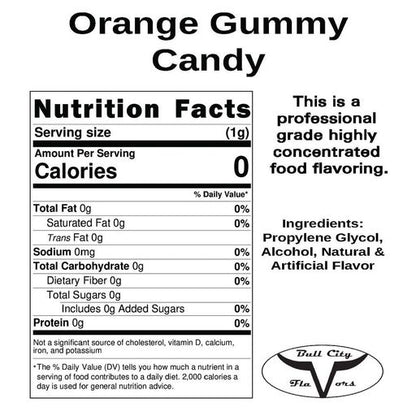 Orange Gummy Candy SC-WF