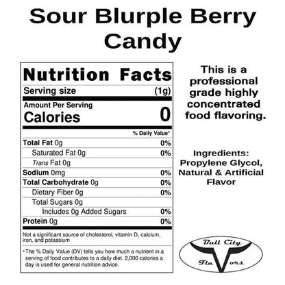 Sour Blurple Berry Candy-SC-WF