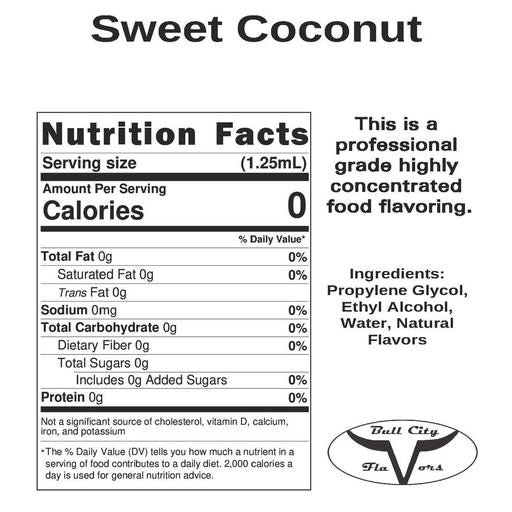 Sweet Coconut Flavor- FLV