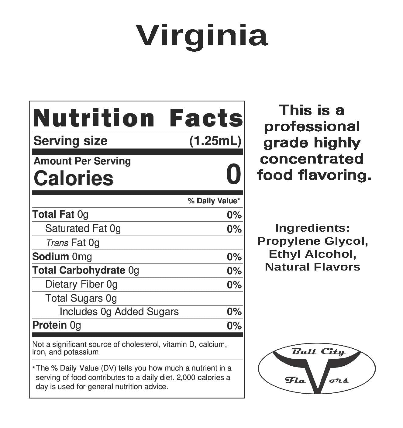 Virginia Flavoring-FLV
