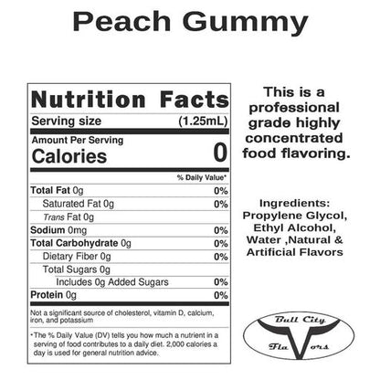 Peach Gummy Flavor -FLV