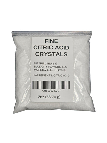 Fine Citric Acid Crystals