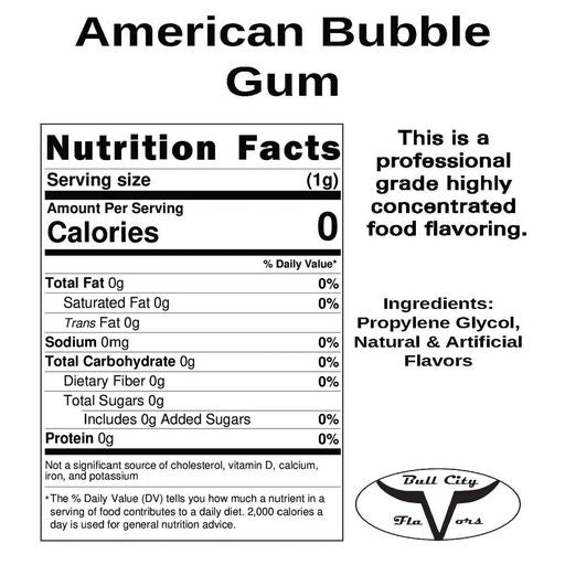 American Bubble Gum Flavor-SSA (MB)