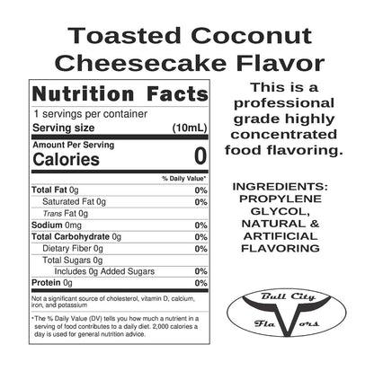 Toasted Coconut Cheesecake Flavor-PUR