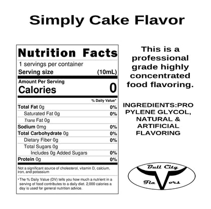 Simply Cake Flavor-PUR