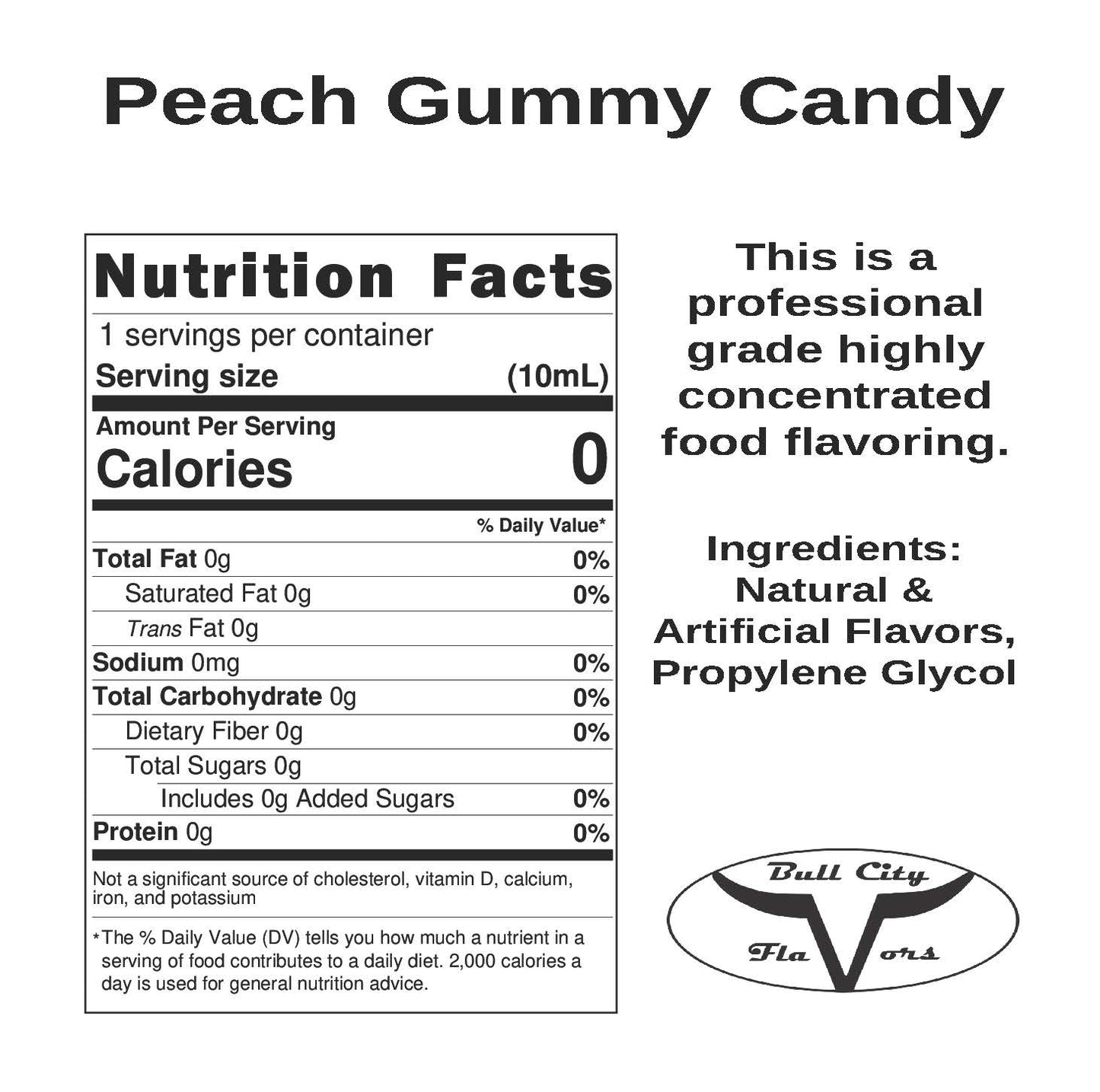 Peach Gummy Candy Flavor-TFA