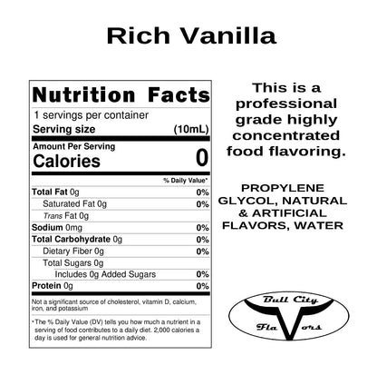 Rich Vanilla Flavor-BCF