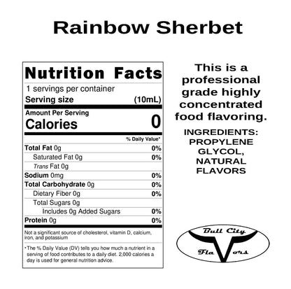 Rainbow Sherbert Flavor-FLV