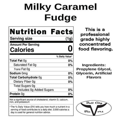 Milky Caramel Fudge Flavor -SSA