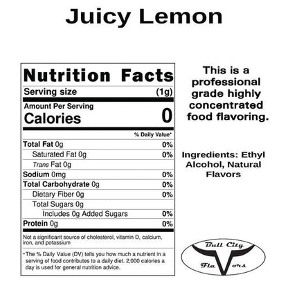 Juicy Lemon Flavor -SSA
