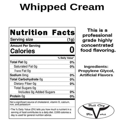 Whipped Cream Flavor-SSA