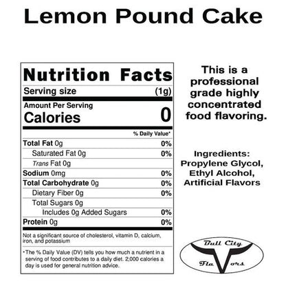 Lemon Pound Cake Flavor-SSA