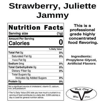 Strawberry, Juliette Jammy Flavor-SSA