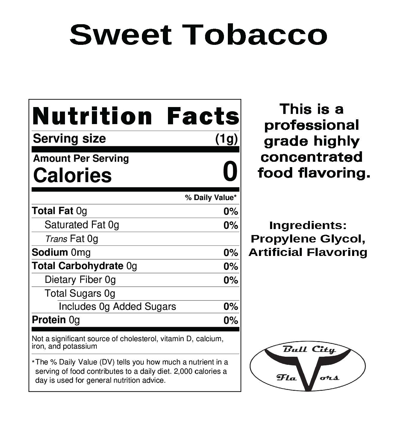 Sweet Tob.Flavoring-PUR