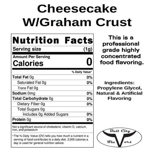Cheesecake W/Graham Crust Flavor-PUR