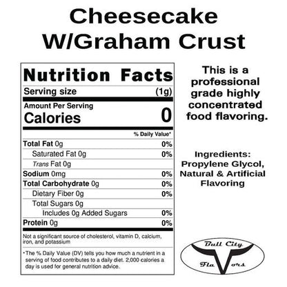 Cheesecake W/Graham Crust Flavor-PUR