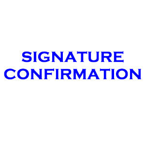 Signature Confirmation