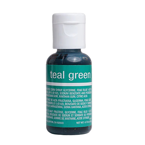 Teal Green Chefmaster Liqua-Gel 0.7oz