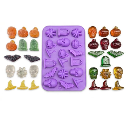 Silicone Halloween Candy Mold